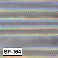 Hologrammfolie Nr. 164 SILBER, 25mm Kern